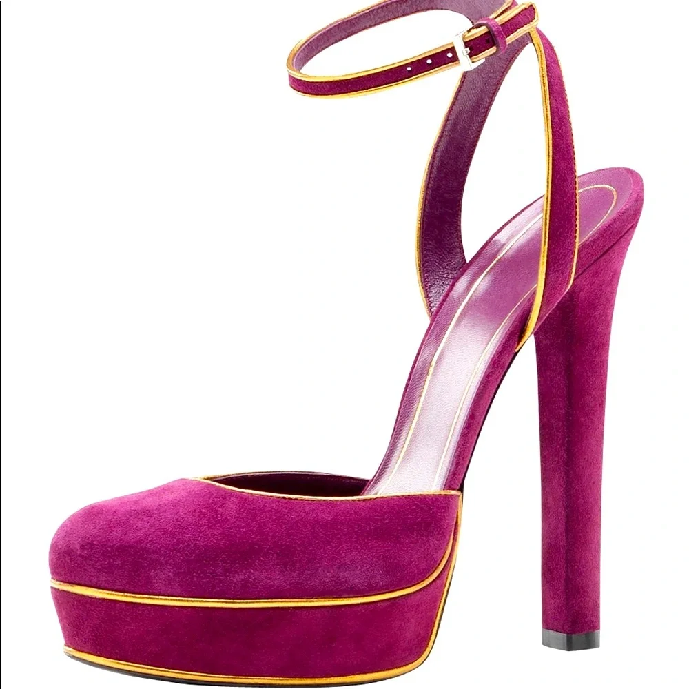 Authentic Pre-owned Gucci Huston Mary Jane Pumps - Picture 2 of 7